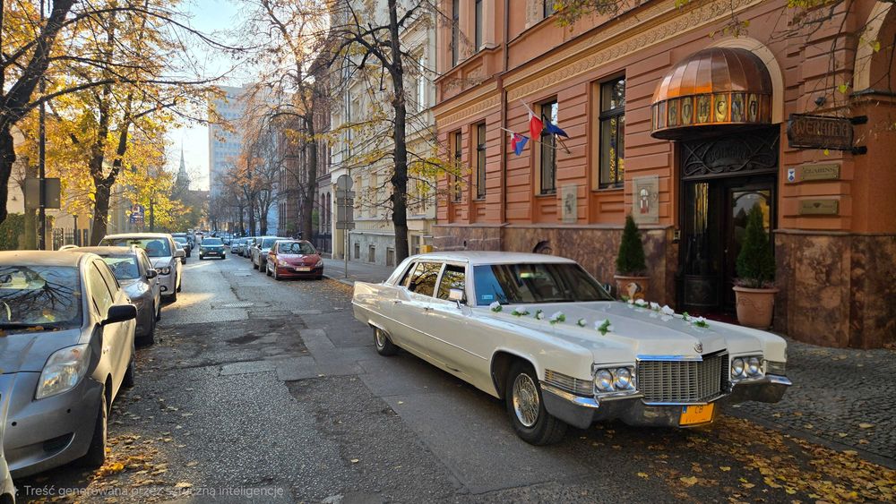 CADILLAC FLEETWOOD | Auto do ślubu wesele Bydgoszcz Toruń Nakło Szubin
