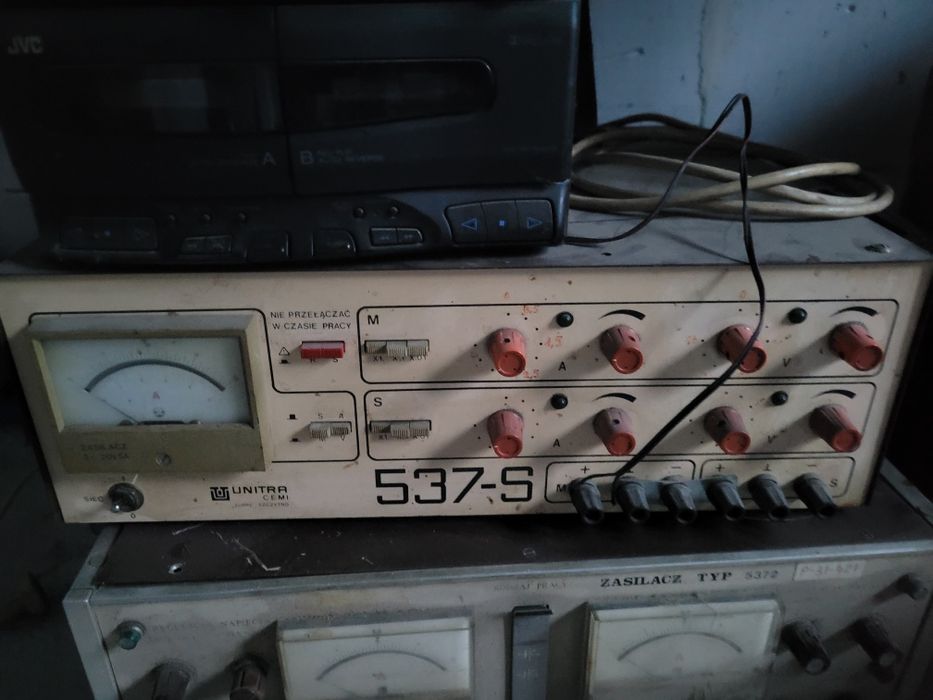 Zasilacz, oscyloskop i inne.