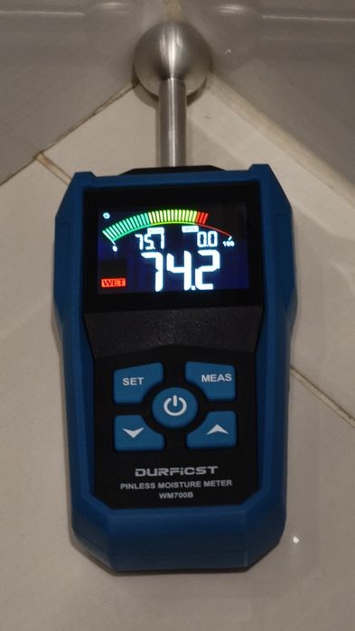 Medidor de Humidade Durficst WM700B (Como Novo) - Não Destrutivo
