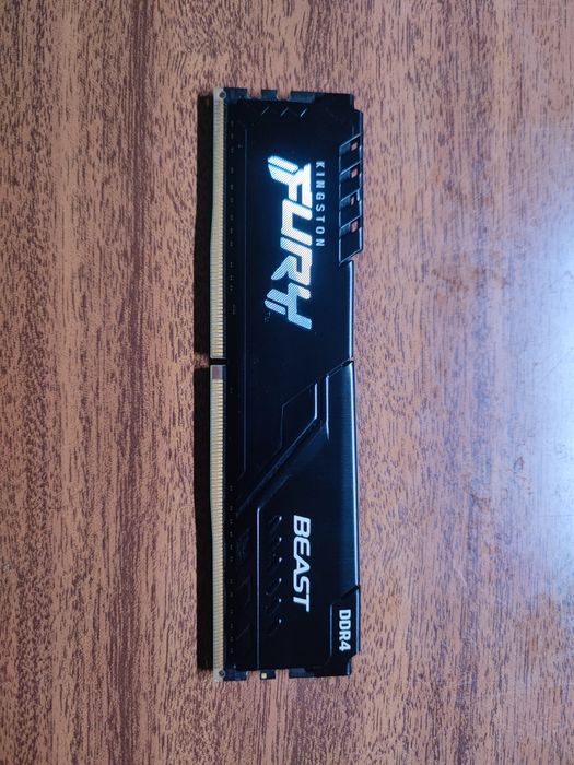 Kingston Fury Beast DDR4 — 16GB (1×16GB) 3200MHz  kf432c16bbk2/32