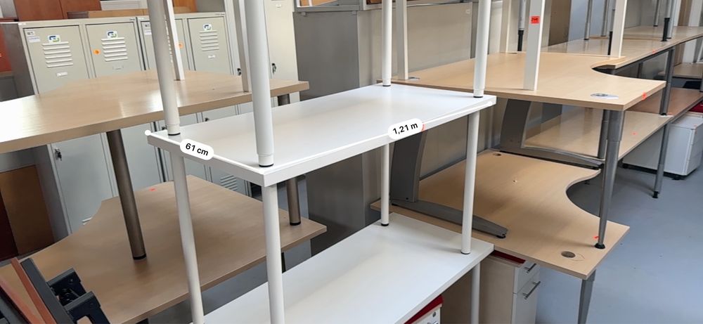 Biurko IKEA od 120/60 do 150/75 używane,poleasingowe