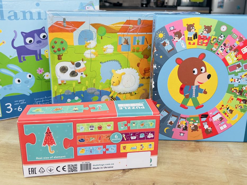 DJECO Пазли джеко картонні тактильні