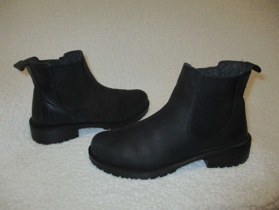 Ессо, р.40 (ст.26 см)  оригинал Челси ботинки утепленные кожа