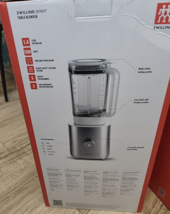 Zwilling Enfinigy Blender uniwersalny srebrny