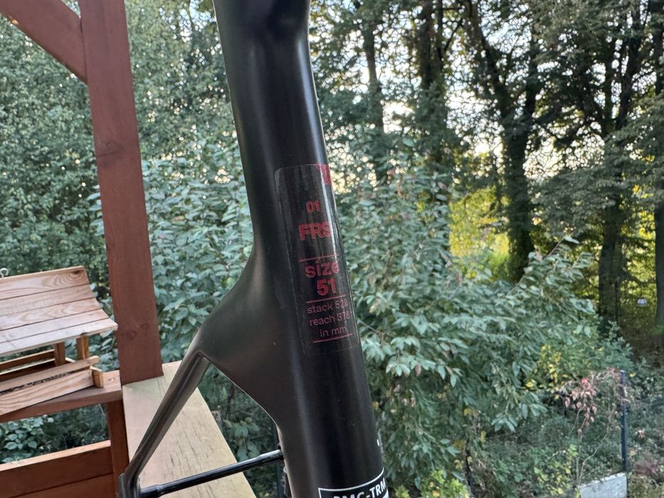 Frameset rozmiar 51 cm BMC Teammachine R 01 z kokpitem