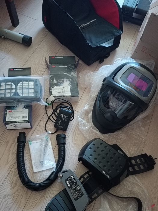 3M speedglas 9100x маска с блоком подачи воздуха .