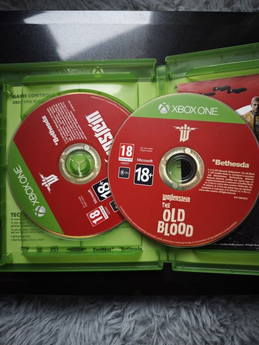 Wolfenstein The New Order i Wolfenstein The Old Blood double pack Xbox
