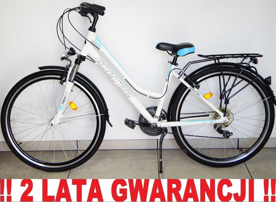 Rower GOETZE TOUR 28'. Zadbane opony. Błotniki, bagażnik, biegi !!