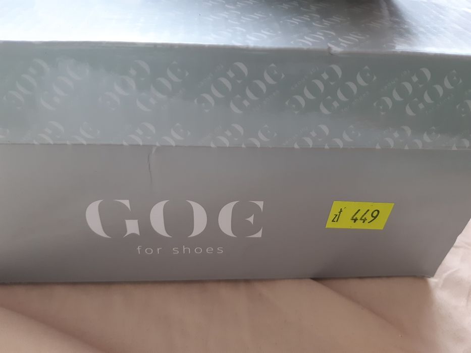 Buty goe śniegowce 37 błyszczące cekiny