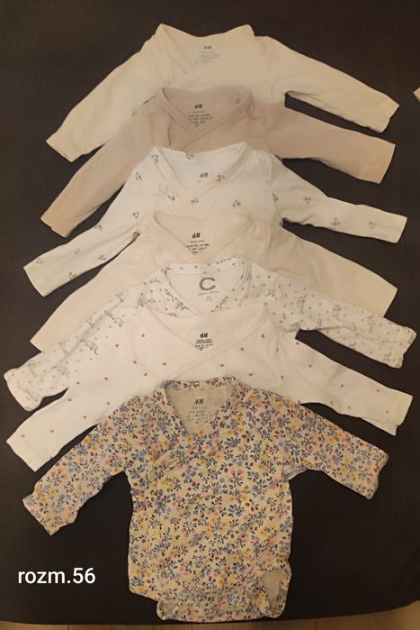 Ubranka niemowlęce rozm. 56