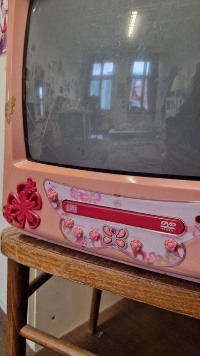 Lexibook Barbie Tv Telewizor Retro Kolekcjonerski