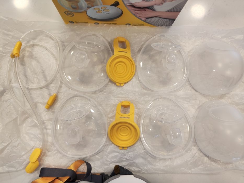 Extrator de Leite Duplo Swing Maxi Hands Free MEDELA