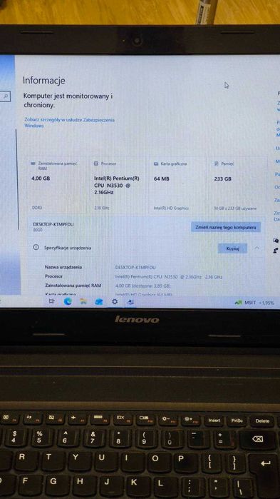 Laptop Lenovo G50-30