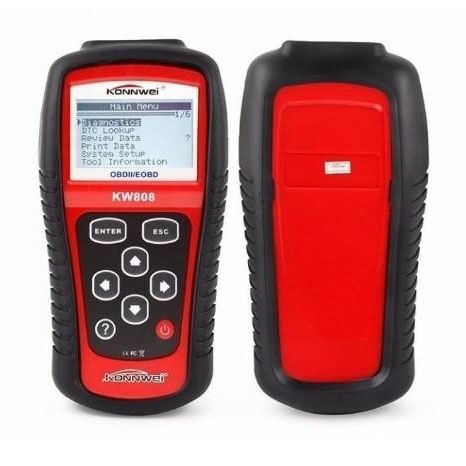 Автомобільний діагностичний сканер Konnwei KW808 OBD II/EOBD, Автотест