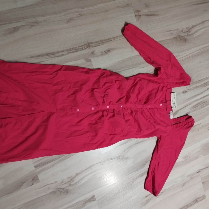 Sukienka Reserved ciemny róż pink  XL