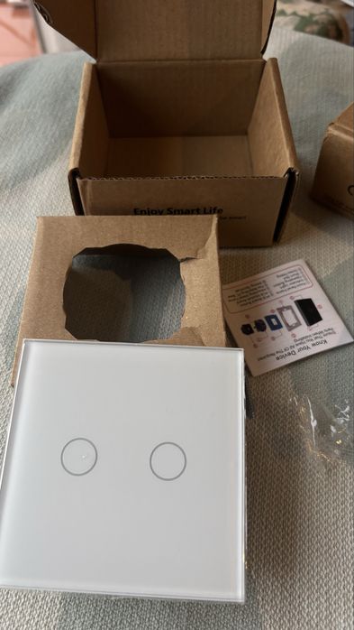 Interruptor inteligente duplo