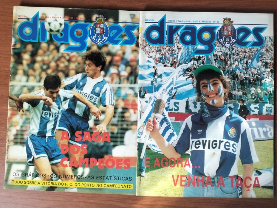 Antigas Revistas Dragões FC Porto