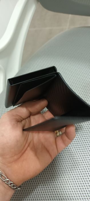 Carteiras para cartões com separador notas