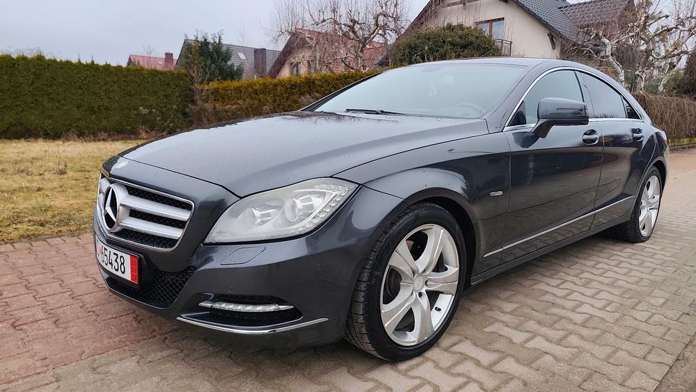 Mercedes-Benz CLS Piękny CLS 350Cdi 224km Mały Przebieg! Duża Navi Xseno LED Super Stan