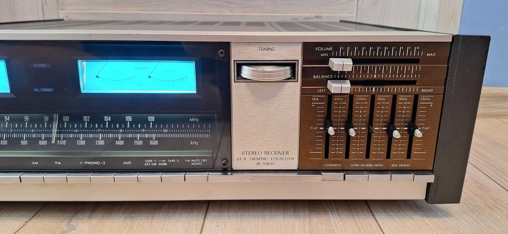 Amplituner JVC JR-S400 Prawdziwy MONSTER ! OKAZJA ! BDB STAN 100