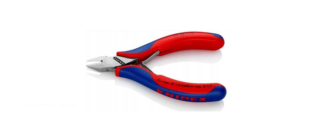 KNIPEX szczypce tnące boczne dla elektroników obcinaczki