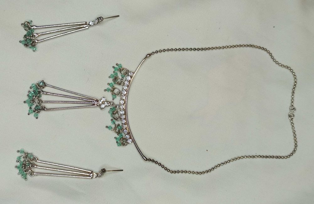Винтажная бижутерия набор колье, серьги