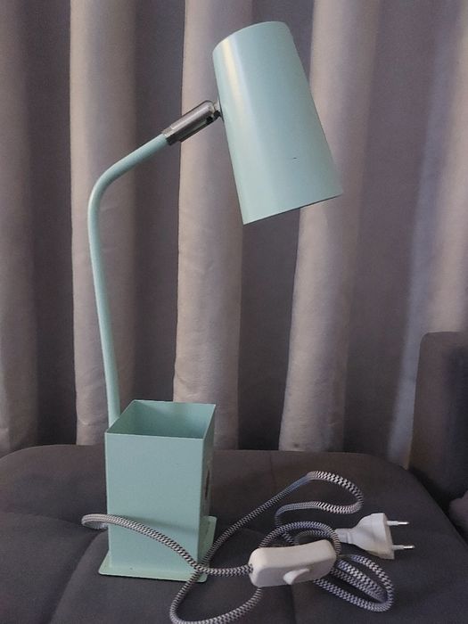 Lampa  biurkowa miętowa