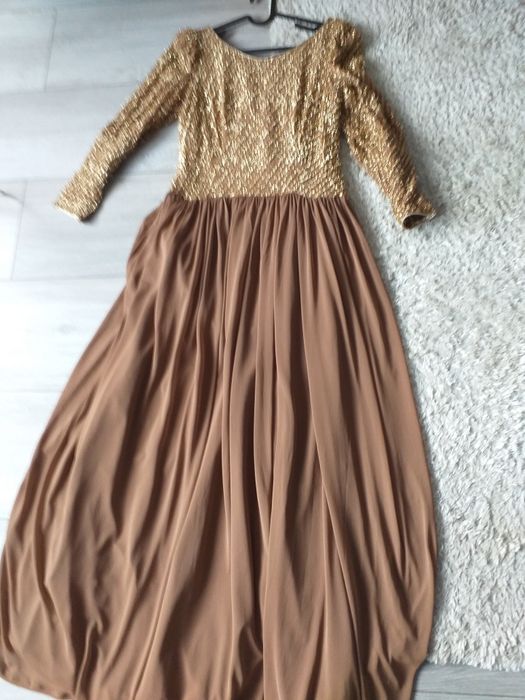 Sukienka na sylwestra dla wysokiej r.40/17