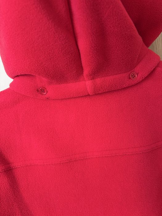 Czerwony płaszczyk polarowy Paddington Miś