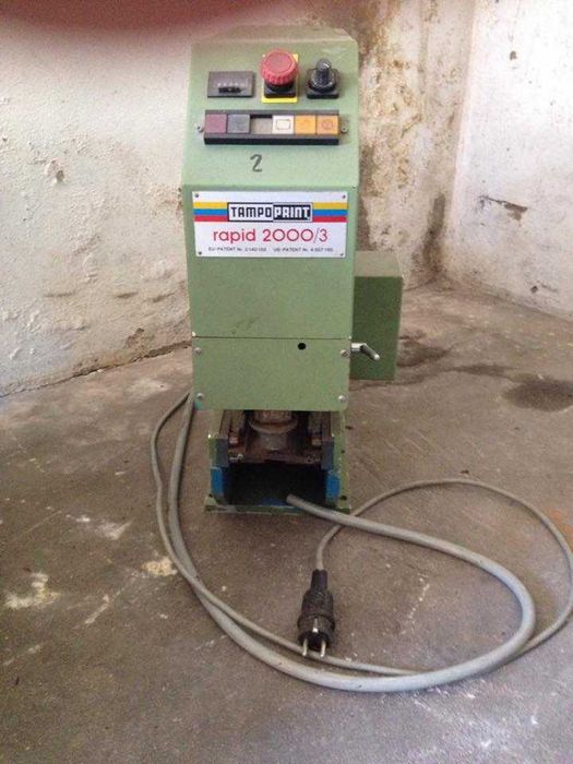 máquina tampografia tampoprint 2000.3