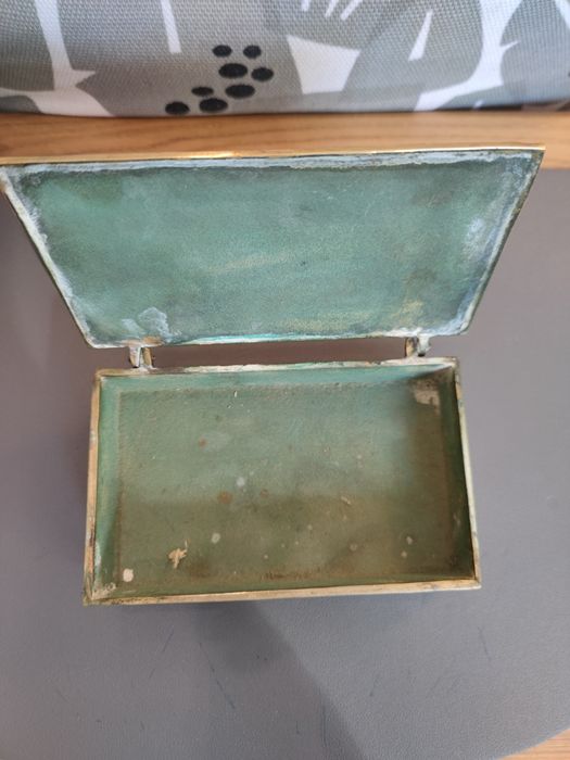 Szkatułka z brązu Francja