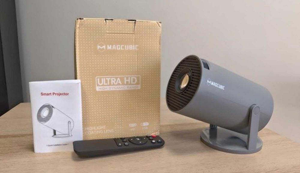 Смарт-проєктор MAGCUBIC HY300 PRO 4K, Android 11, Wi-Fi, Bluetooth 5.0