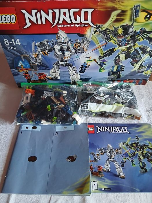 Лего Ninjago 70737 titan mech battle