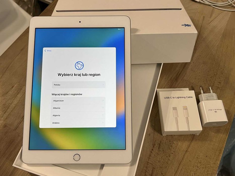 Tablet Apple iPad 6 Generacja 128GB WIFI SPACE GREY Pencil FV23%