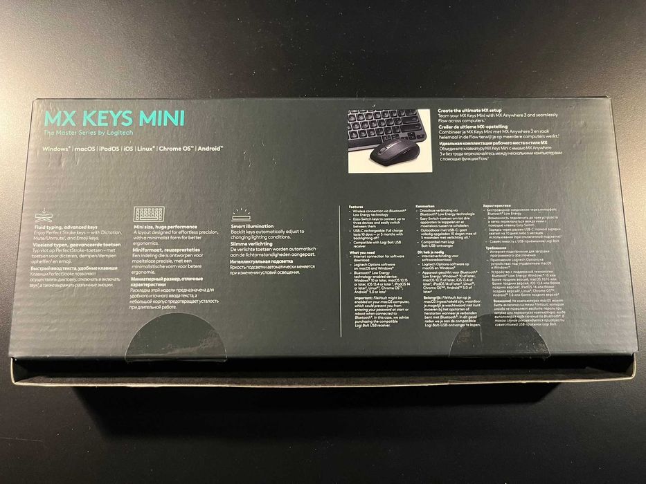 Logitech MX Keys Mini + Logitech Logi Bolt