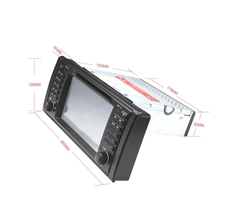 AUTO RADIO 2DIN 7" BMW SERIE 5 E39 95-03 USB GPS TACTIL HD