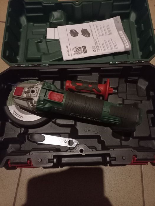 Parkside szlifierka kątowa 125 20v nowa gwarancja