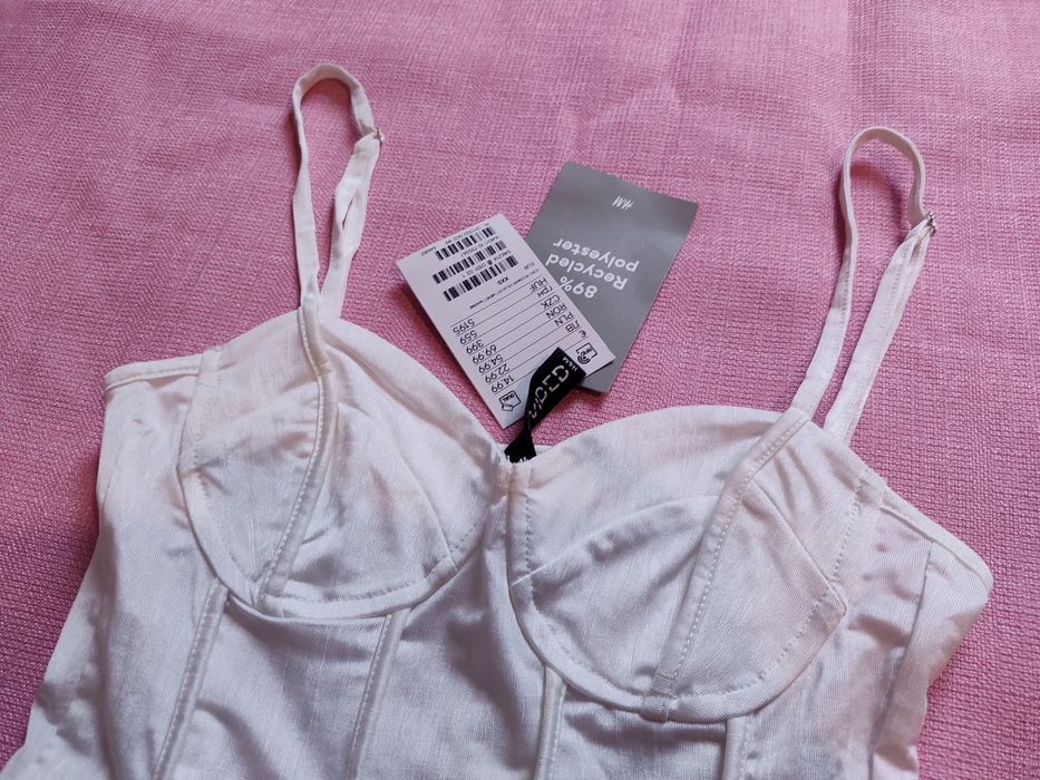 Новый! Топ, бралетт, майка Divided H&M. Рр. XXS.