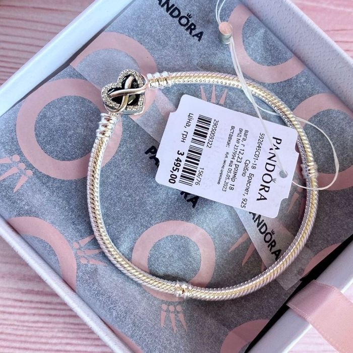Браслет пандора срібло pandora новий оригінал