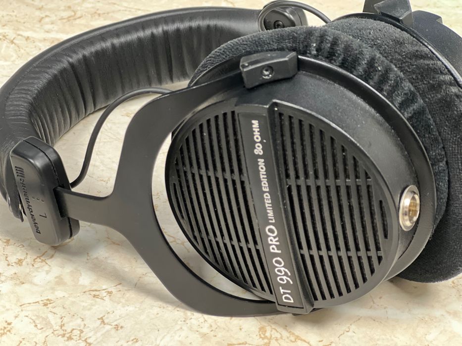 Beyerdynamic dt990 limited edition 80 ohm, recabling, balanced