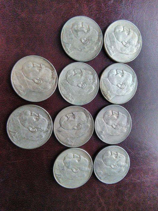 5 zł Piłsudski mix roczników srebro