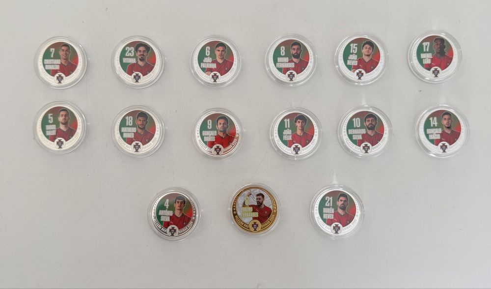 Moedas da selecao troca/ venda