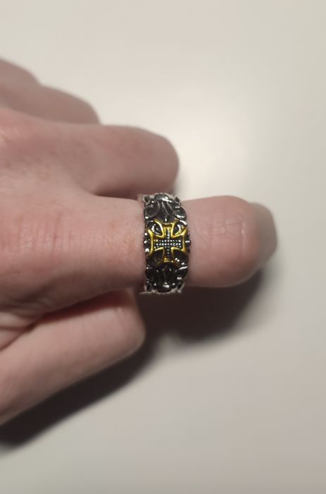 Pierscień retro w stylu vintage