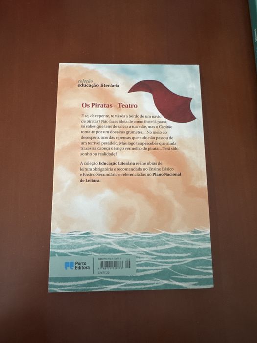 Livro “Os Piratas”, PNL 6.° ano