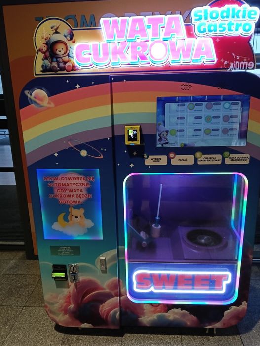Automat do waty cukrowej