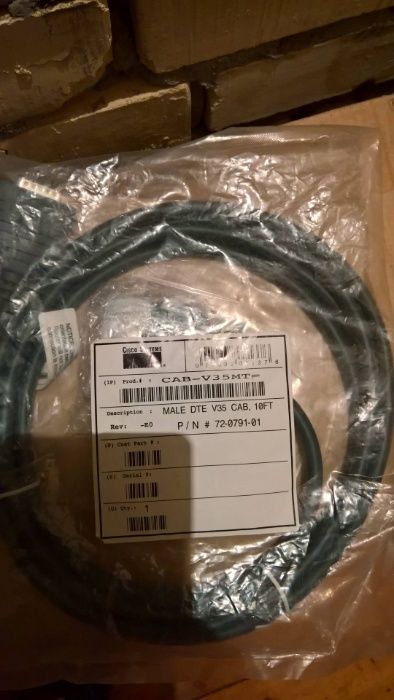 Кабель Cisco CAB-V35MT MALE DTE V35 CAB, 10 FT