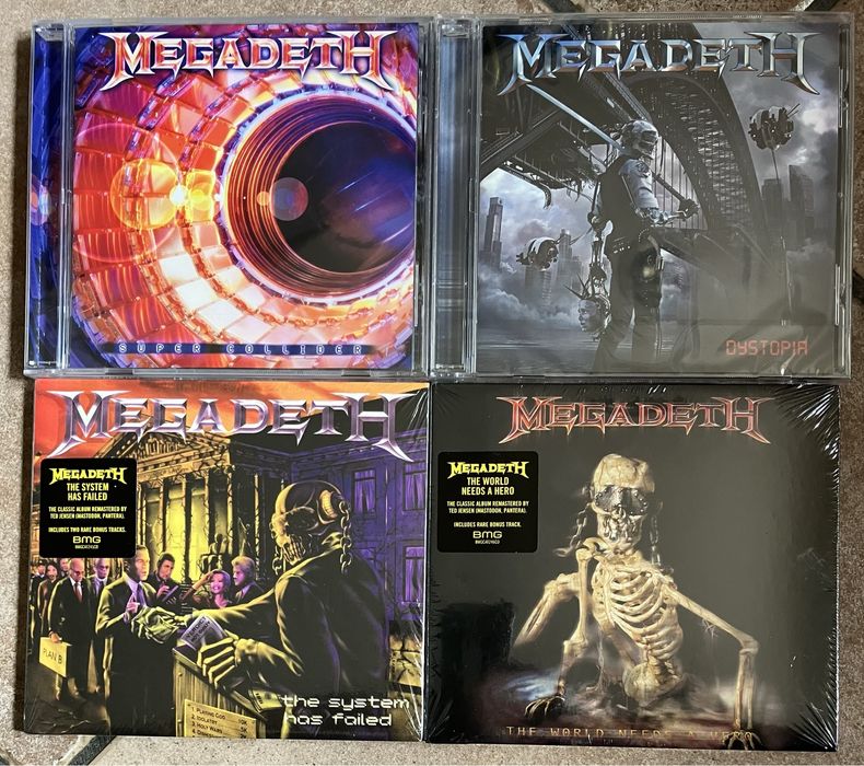 Megadeth - Peace, So Far, Rust, Countdown, Youthnasia, Dystopia, Sick