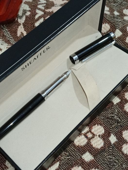 Esferográfica Sheaffer de tinteiro toda nova em caixa
