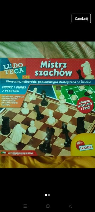Gra szachy warcaby młynek nowe
