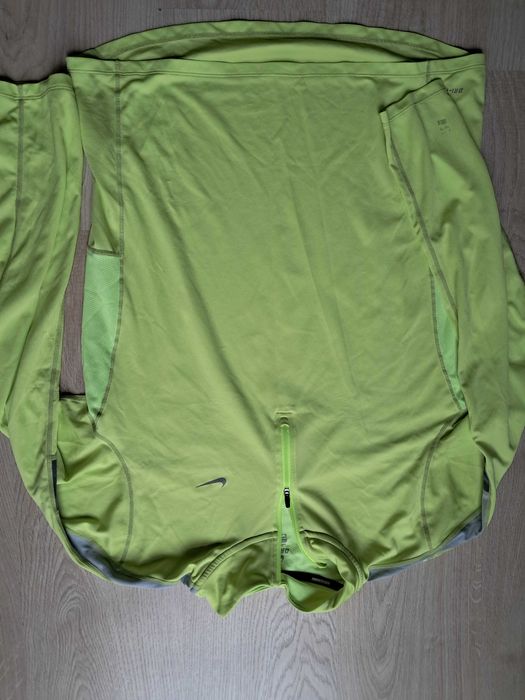 Bluza Nike Running, rozm M. Męska, limonka neonowa.